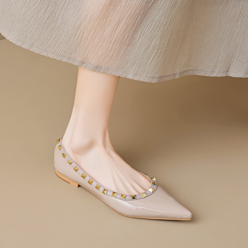 XIHAHA Woman Flats Pointed Toe - مراجعة Women Fashion Heels وسعره