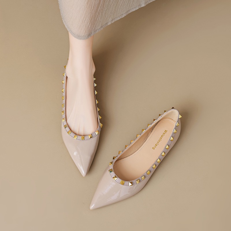 XIHAHA Woman Flats Pointed Toe - مراجعة Women Fashion Heels وسعره