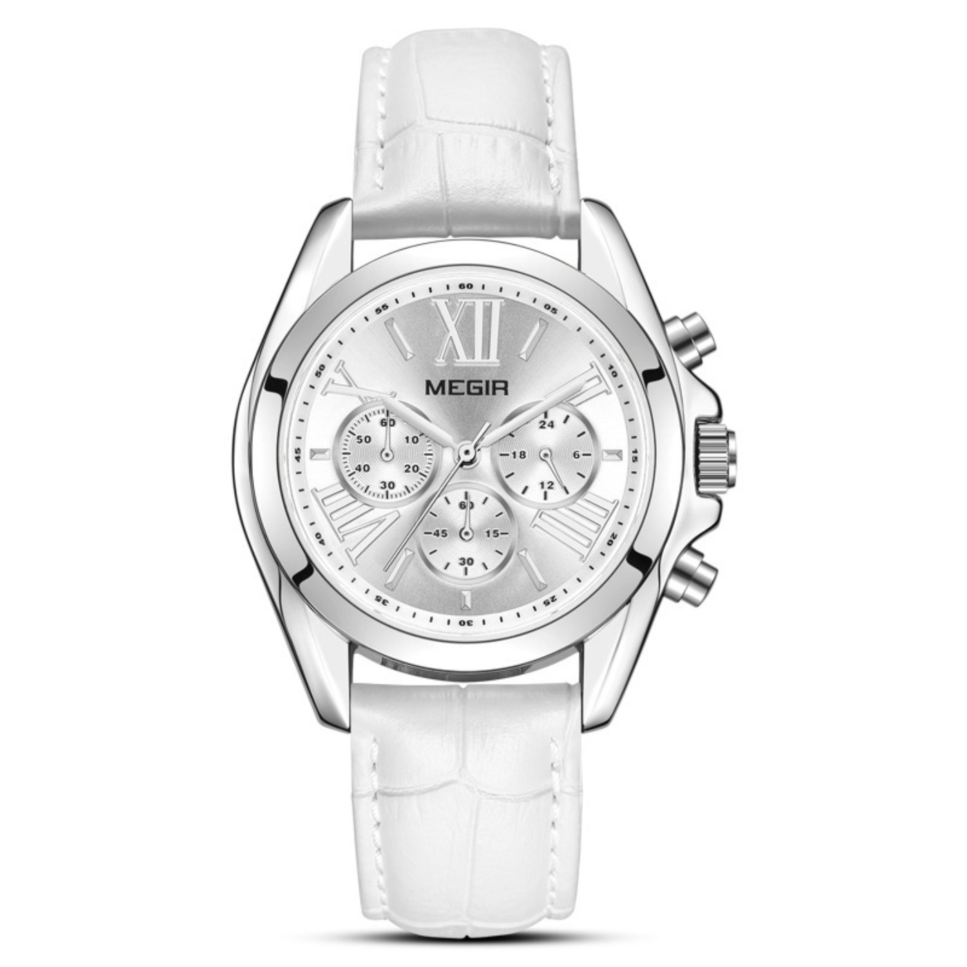 MEGIR New Luxury Leather Watch - مراجعة Women'S Fashion Brands وسعره