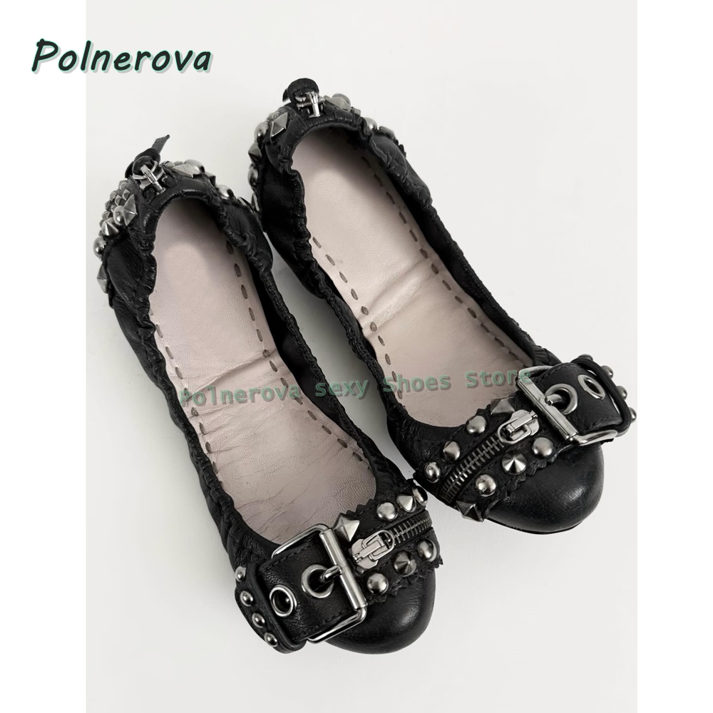 Rivet Belt Buckle Mary Jane Sh - مراجعة Women'S Fashion Footwear وسعره