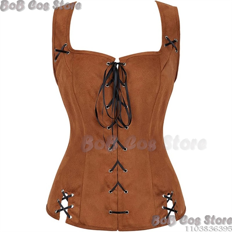 Halloween Medieval Renaissance - مراجعة Knitted Vest Women وسعره