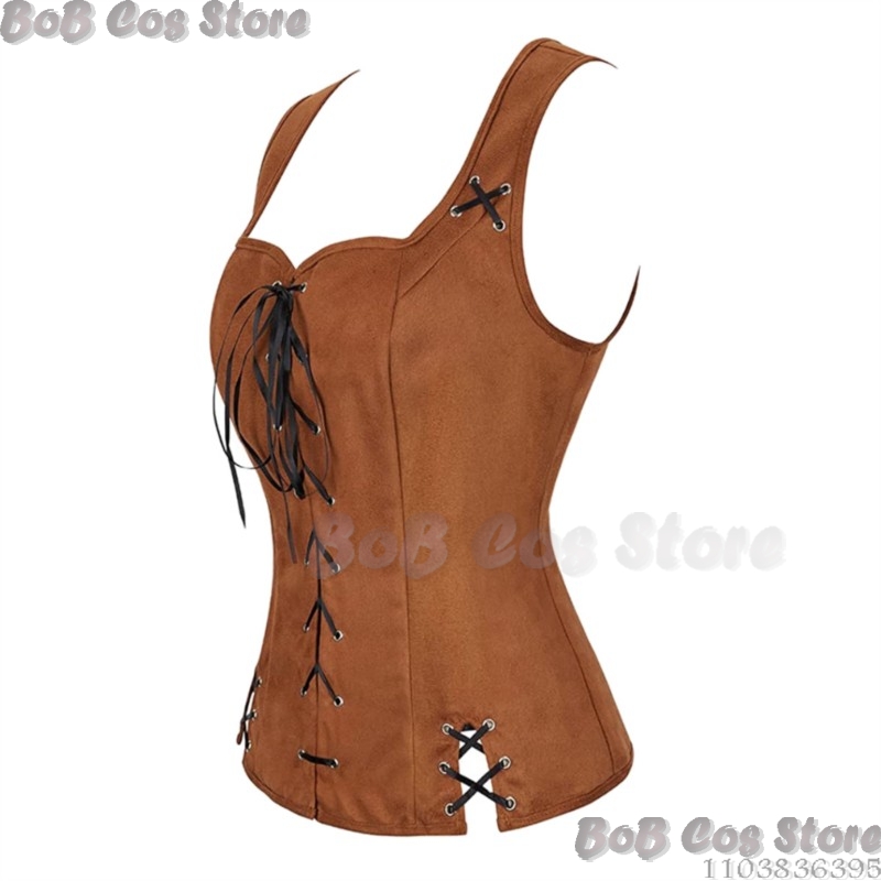 Halloween Medieval Renaissance - مراجعة Knitted Vest Women وسعره