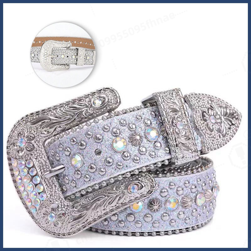 Y2K Style Rhinestone Belt For  - مراجعة Fashion Women Belt وسعره