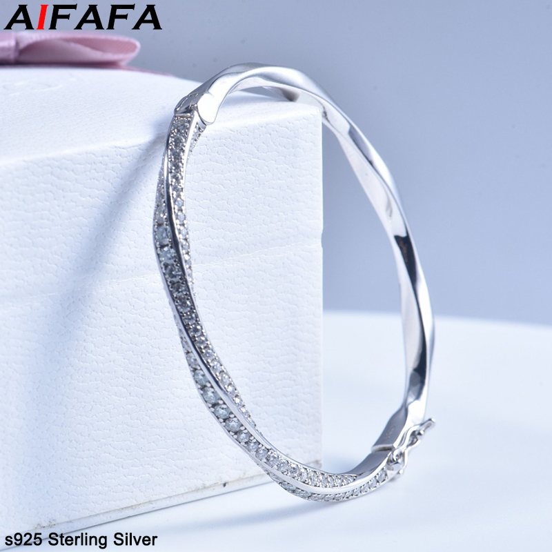 s925 Sterling Silver Bangle fo - مراجعة Women Fashion Jewellery وسعره