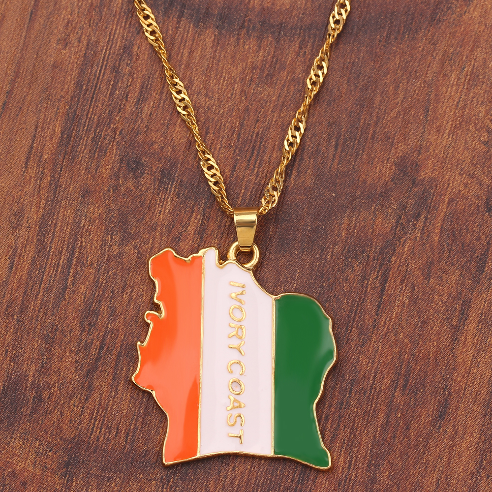 Fashion Trend World Map Neckla - مراجعة Women Fashion Necklace وسعره