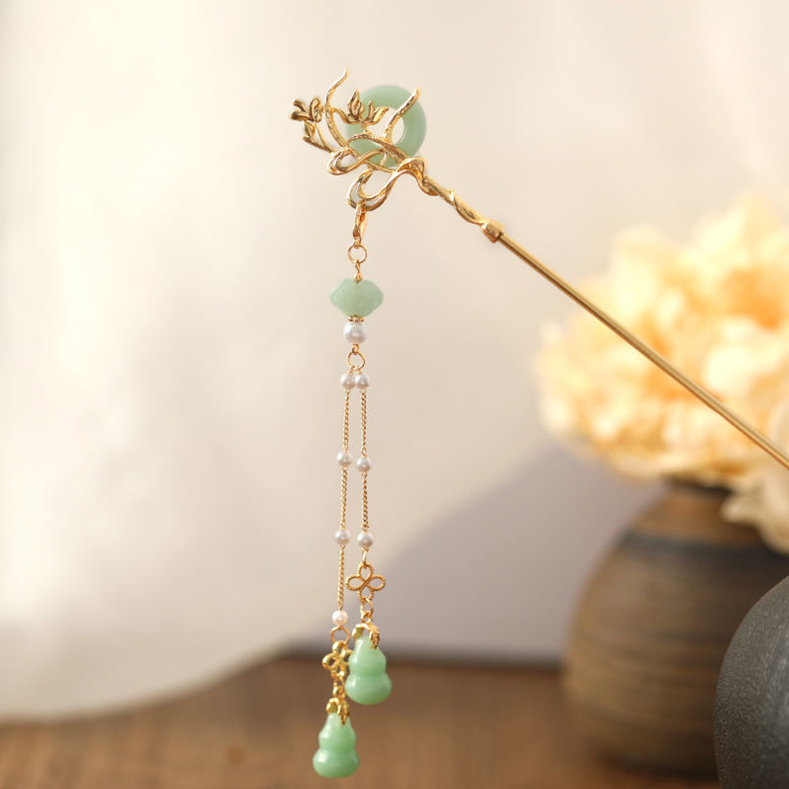 Chinese Style Glass Hairpin Fo - مراجعة Women Fashion Jewellery وسعره