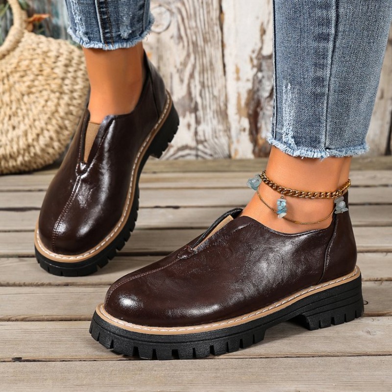 Retro British Style Women's Sh - مراجعة Women Fashion Heels وسعره