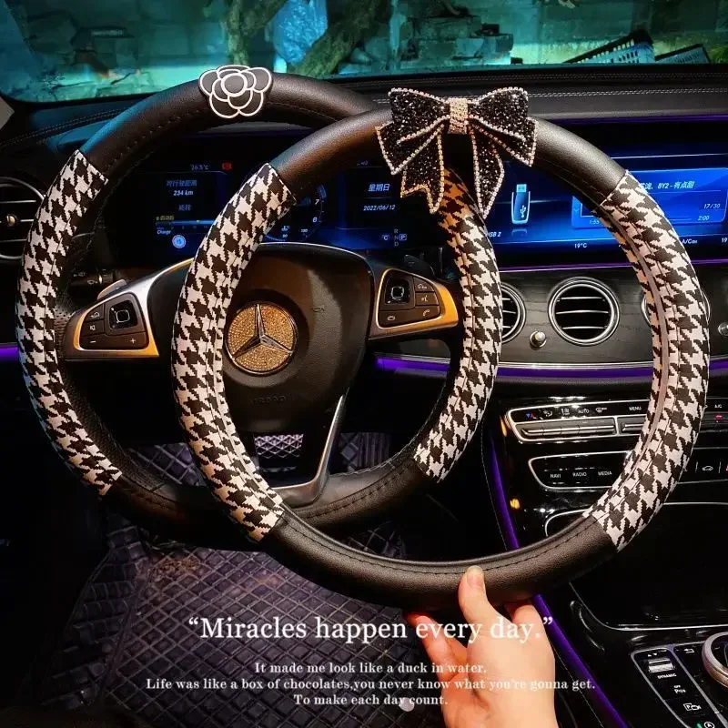 Car Steering Wheel Cover Four  - مراجعة Women Fashion Hub وسعره