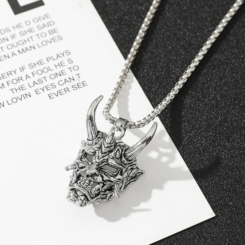 Handsome Rascal Ghost Mask Pen - مراجعة Women Fashion Necklace وسعره