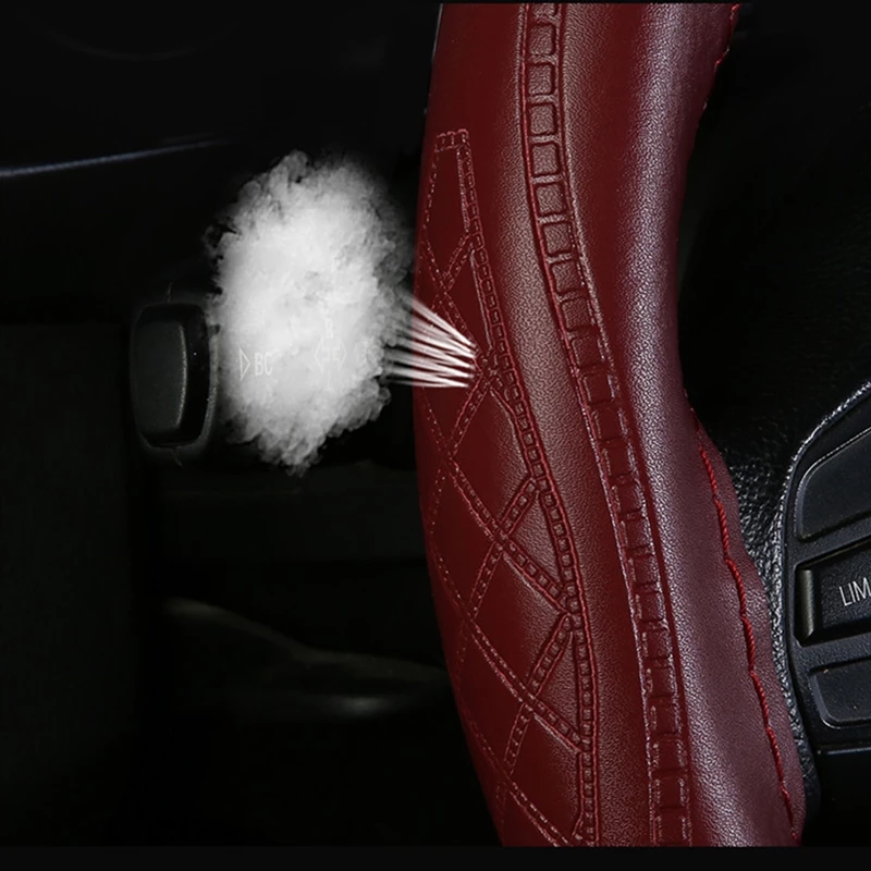 DIY Leather Car Steering Wheel - مراجعة Women Fashion Hub وسعره