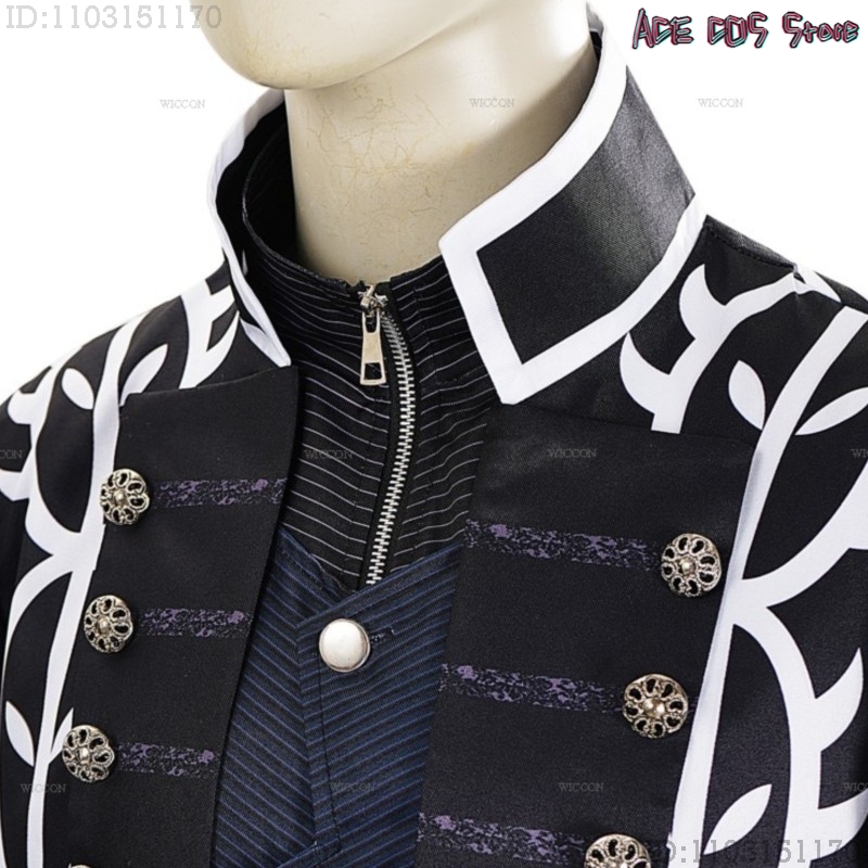 Fantasias Dmc Vergil Cosplay F - مراجعة Knitted Vest Women وسعره