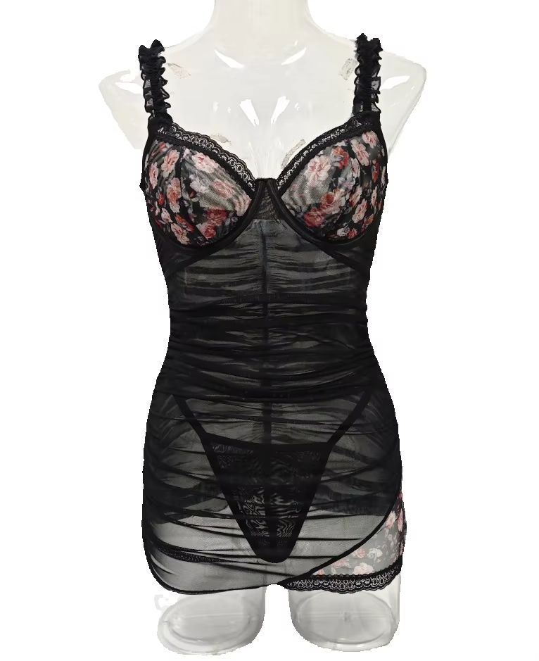 Women Lace Lingerie Dress Ruff - مراجعة Bodycon Dress Women وسعره