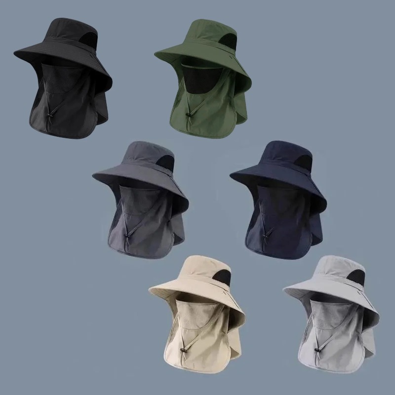 Polyester Sun Fishing Hat With - مراجعة Bucket Hat Women وسعره