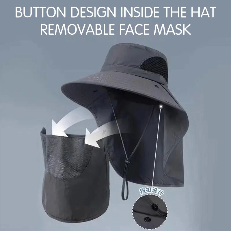 Polyester Sun Fishing Hat With - مراجعة Bucket Hat Women وسعره