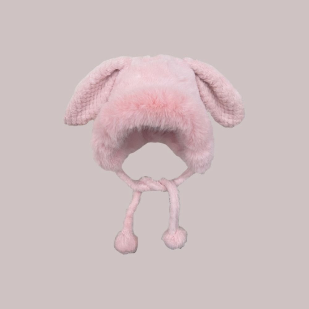 New Warm Winter Hat Woolen Ear - مراجعة Bucket Hat Women وسعره