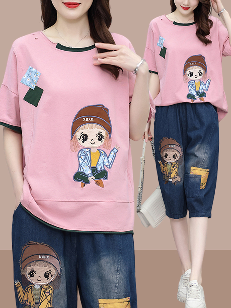 Fashionable Patchwork Short Sl - مراجعة Women Fashion Over The Years وسعره