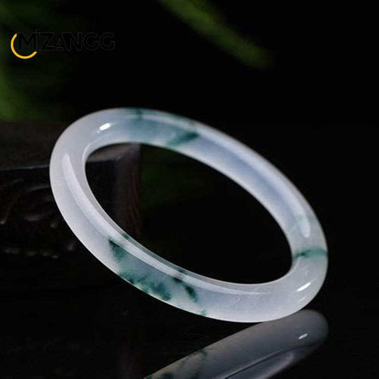 Natural Green Jadeite Bangle J - مراجعة Women Fashion Jewellery وسعره