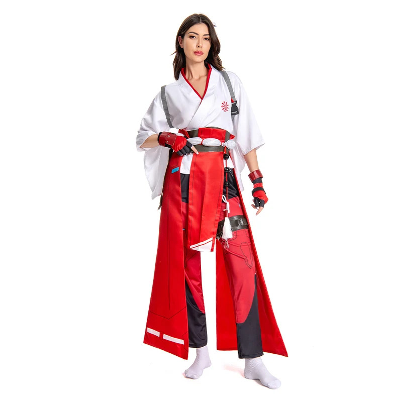 Game OW Kiriko Cosplay Costume - مراجعة Knitted Vest Women وسعره