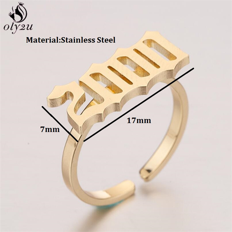Oly2u Personalize Date Of Birt - مراجعة Women'S Fashion Year 2000 وسعره