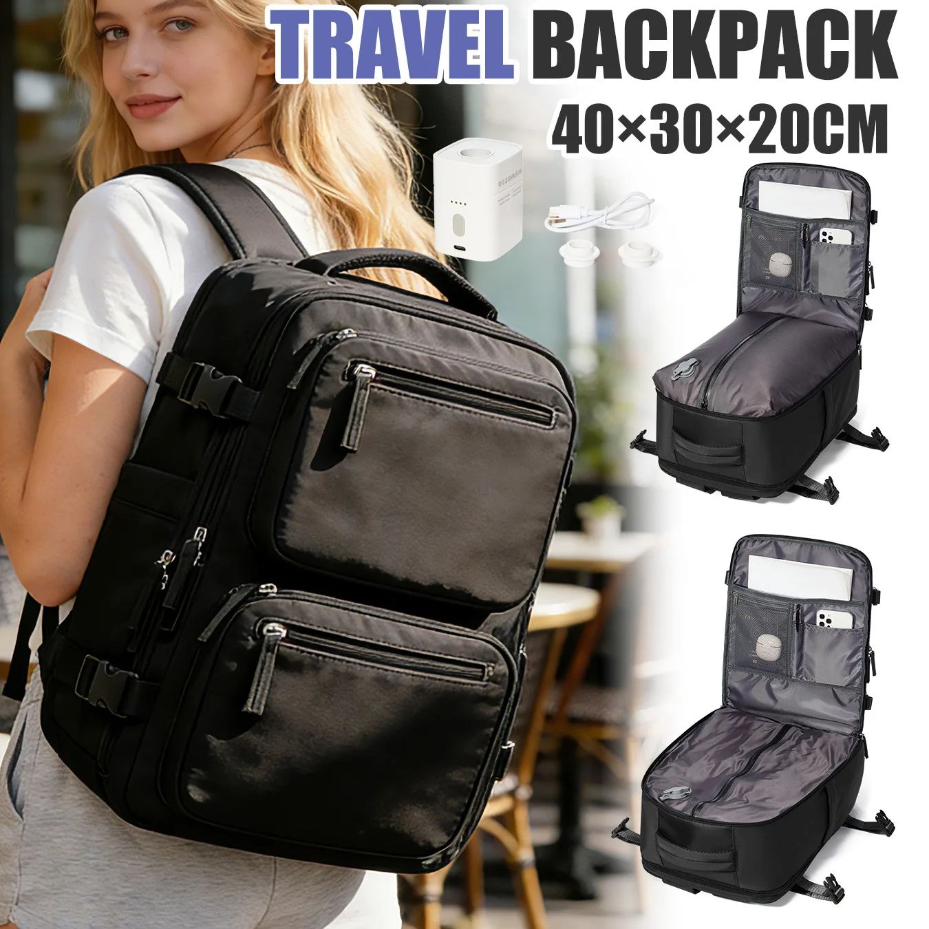 Women Backpack Vacuum Backpack - مراجعة Fashion Women Belt وسعره