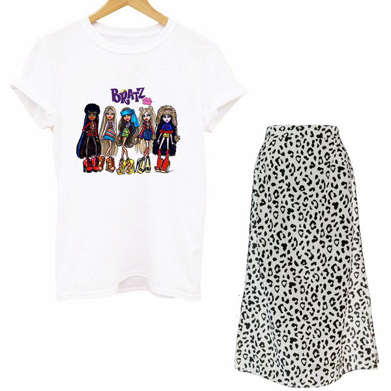Women Two Piece Set Street Got - مراجعة Printed Wrap Skirt وسعره