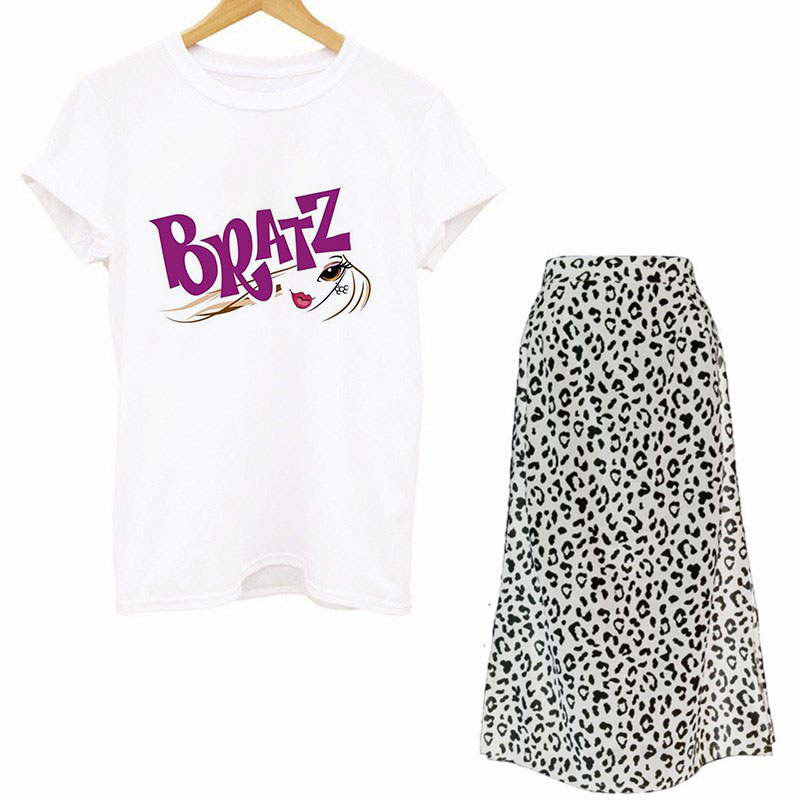 Women Two Piece Set Street Got - مراجعة Printed Wrap Skirt وسعره