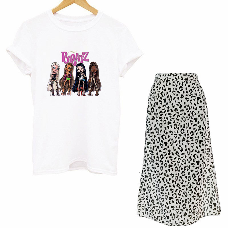 Women Two Piece Set Street Got - مراجعة Printed Wrap Skirt وسعره