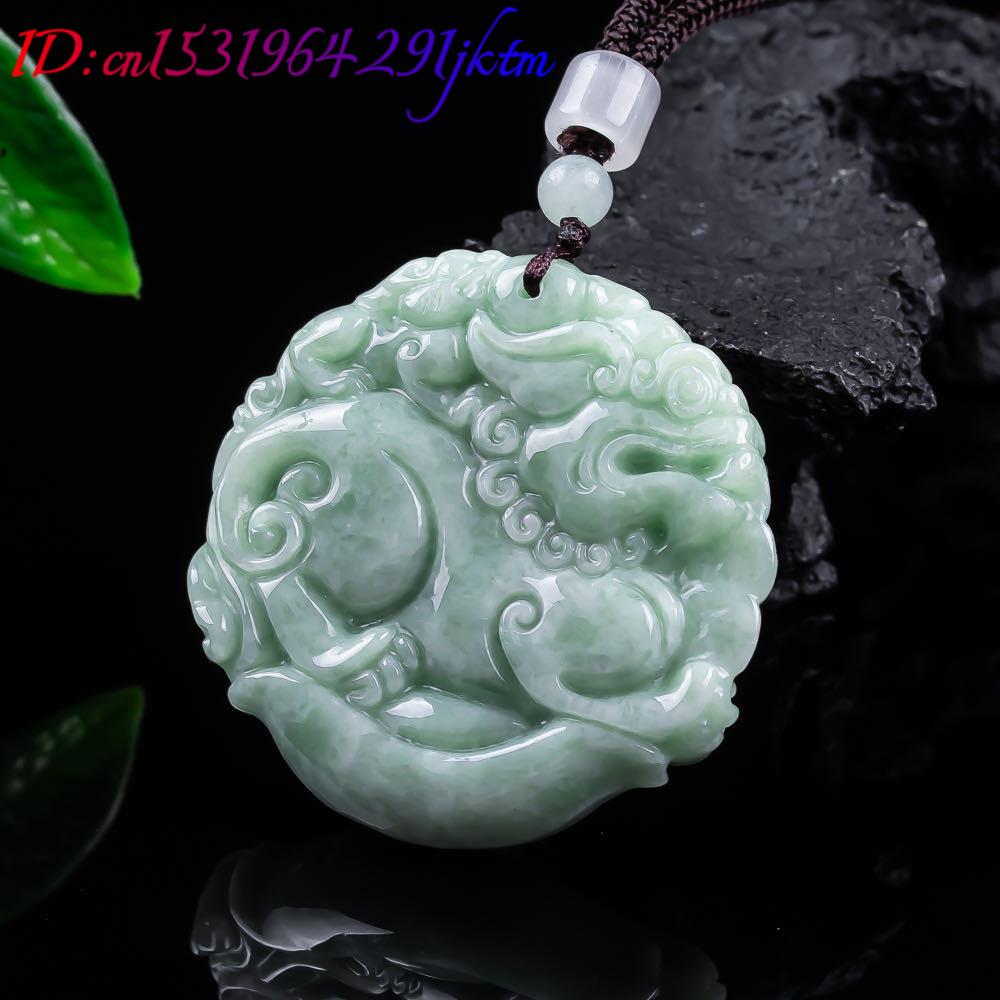 Natural Myanmar Jadeite Pixiu  - مراجعة Women Fashion Necklace وسعره