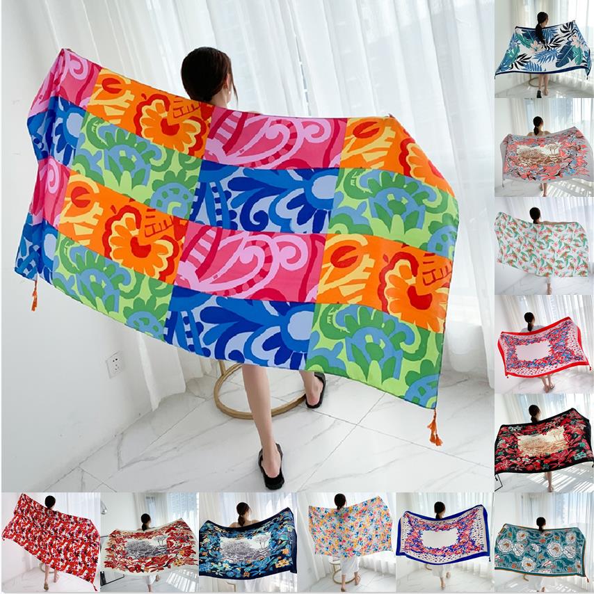 90x185cm Cotton Linen Print Su - مراجعة Printed Wrap Skirt وسعره