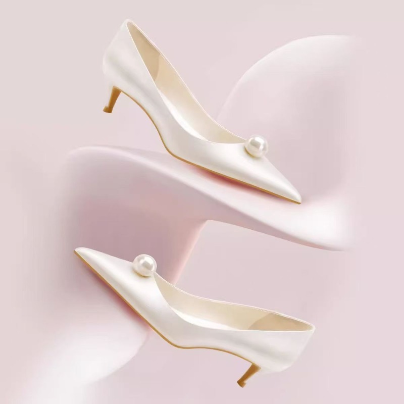 2026 New Luxury Designer White - مراجعة Women Fashion Heels وسعره