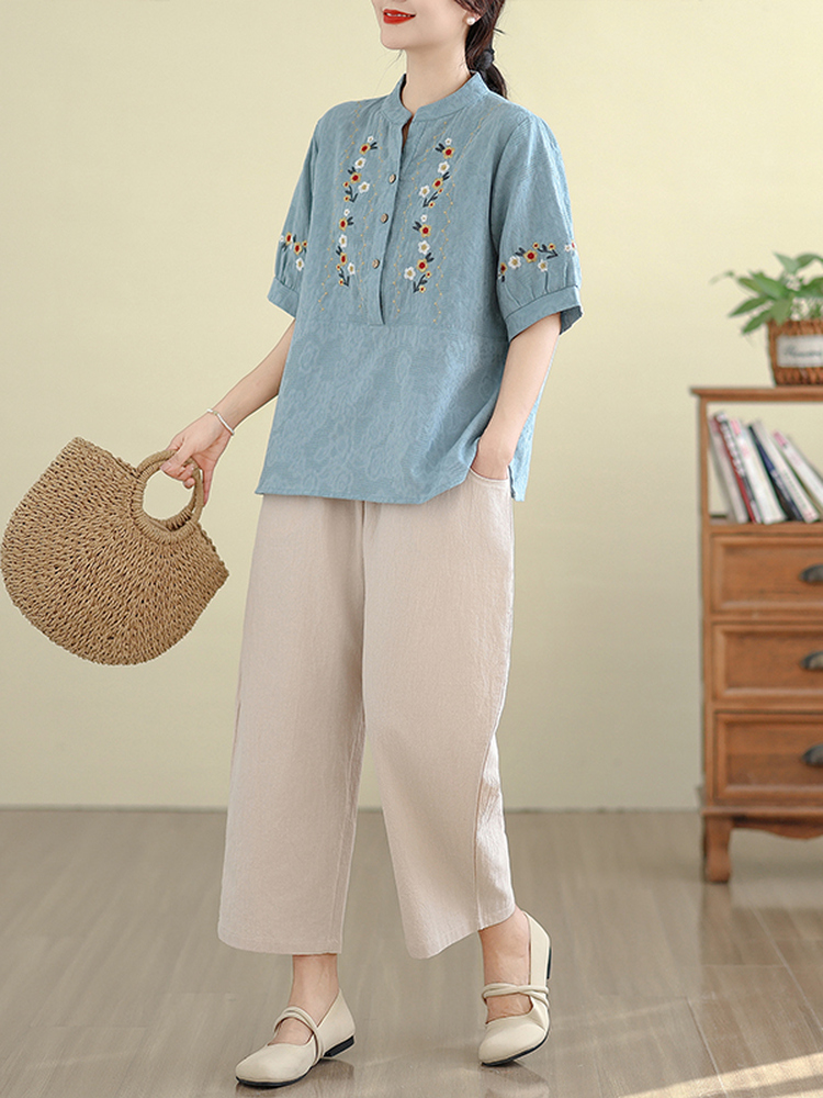 Elegant Cotton Linen Embroider - مراجعة Women Fashion Over The Years وسعره
