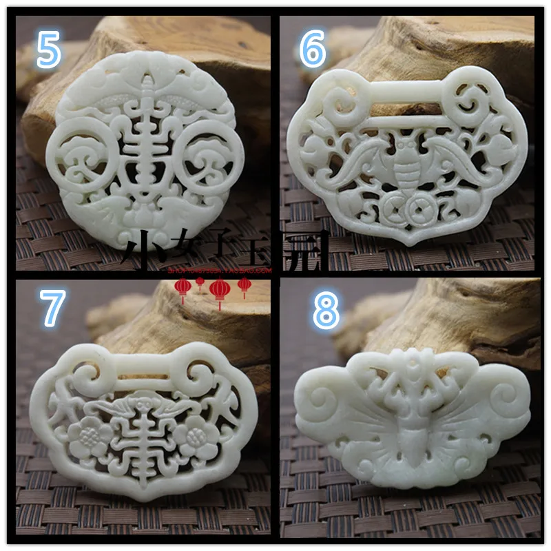 Natural White Jade Carved Luck - مراجعة Women Fashion Jewellery وسعره