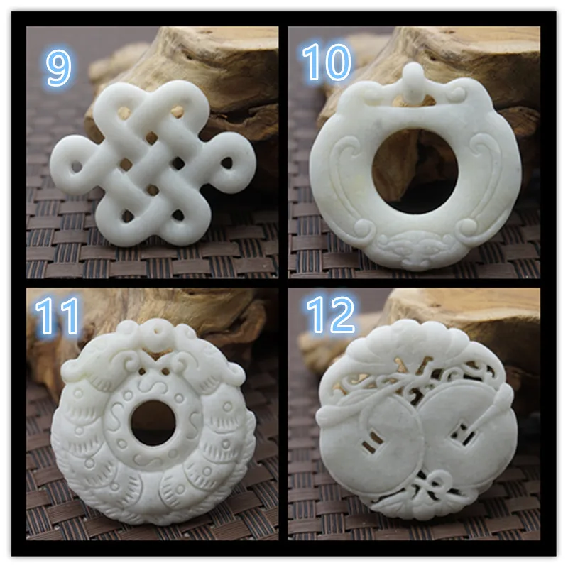 Natural White Jade Carved Luck - مراجعة Women Fashion Jewellery وسعره