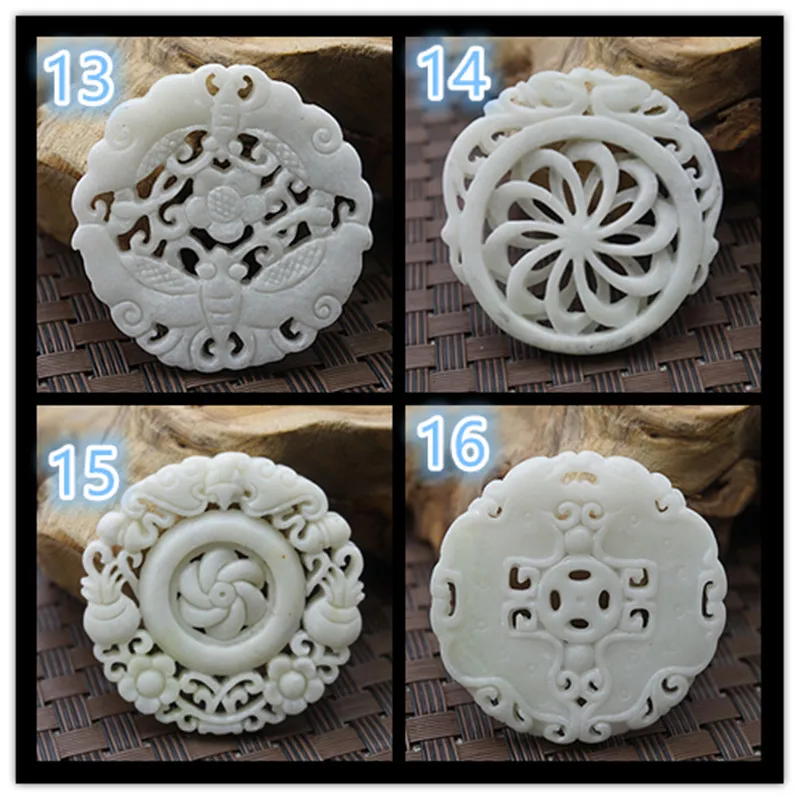 Natural White Jade Carved Luck - مراجعة Women Fashion Jewellery وسعره