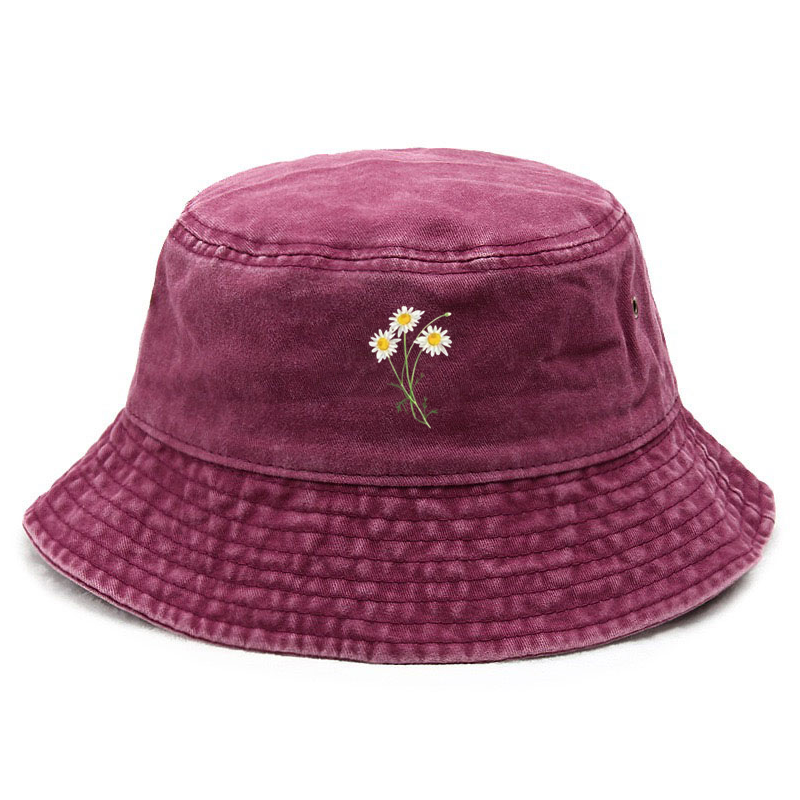 Customize Flower Cotton Washed - مراجعة Bucket Hat Women وسعره