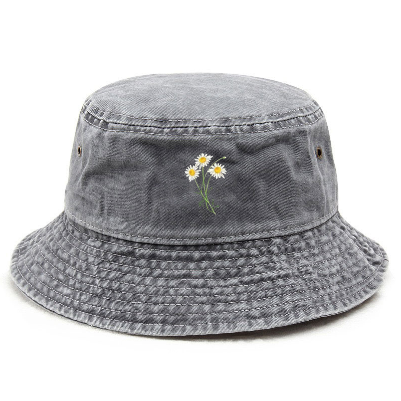 Customize Flower Cotton Washed - مراجعة Bucket Hat Women وسعره