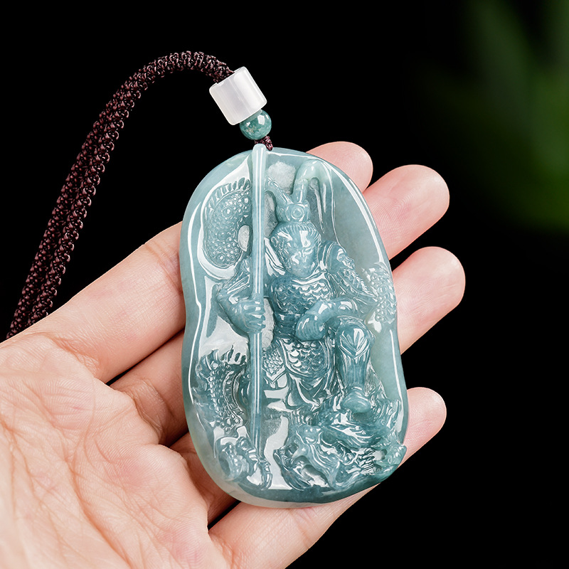 Burmese Jadeite Monkey King Pe - مراجعة Women Fashion Necklace وسعره