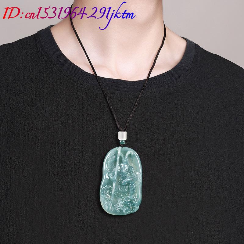 Burmese Jadeite Monkey King Pe - مراجعة Women Fashion Necklace وسعره